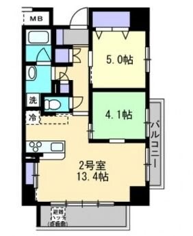アルル五日市駅前の物件間取画像
