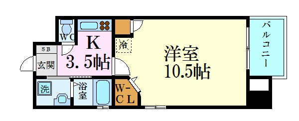 パークフラッツ土橋の物件間取画像