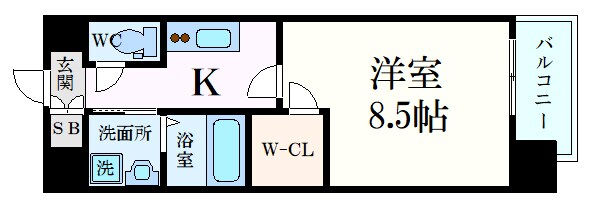 EIGHTVALLEY　CastleSideの物件間取画像