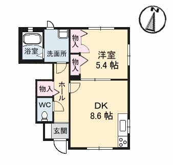 ローゼンパレスの物件間取画像