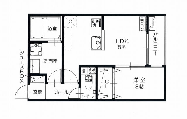 SOLARE GION(ソラーレギオン)の物件間取画像