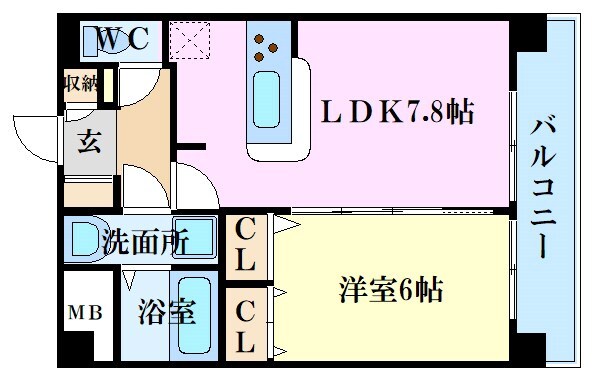 J・grace十日市の物件間取画像