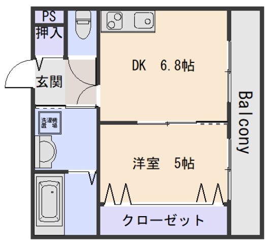 (仮称)山本2丁目新築APの物件間取画像