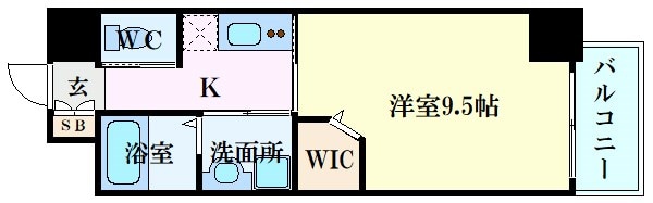 メゾン　ド　小町の物件間取画像