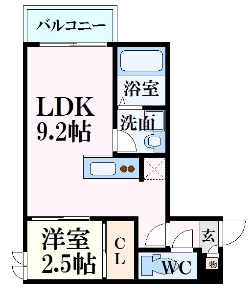 Regalest旭の物件間取画像