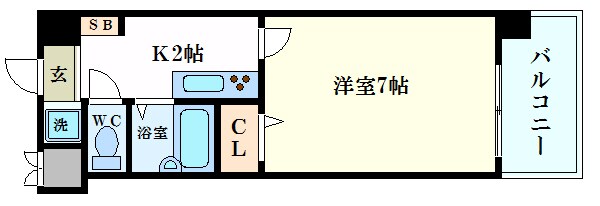 パークサイド羽衣の物件間取画像