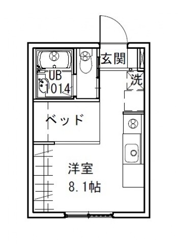 物件間取画像