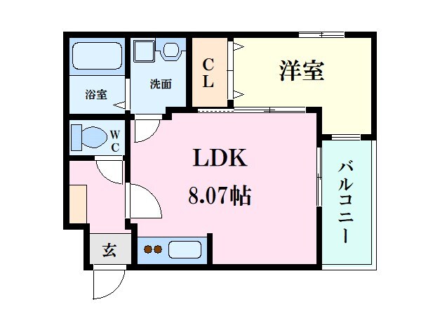 東高須駅 徒歩3分 3階の物件間取画像