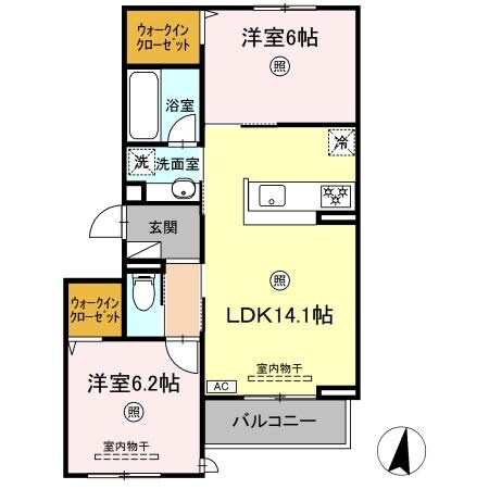 ファミールＭＮＫの物件間取画像