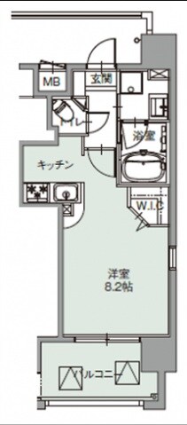 フリートフォルヴィラの物件間取画像