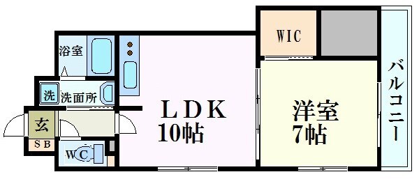 ベルパッソ平和公園の物件間取画像
