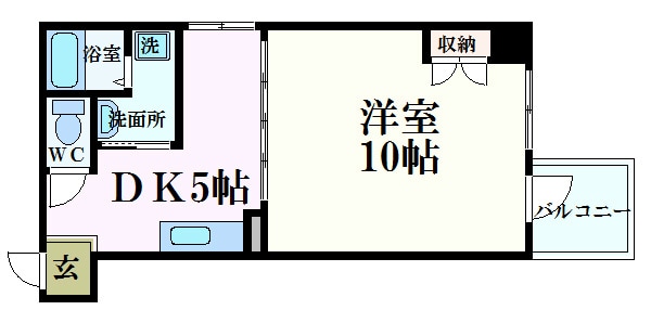 土橋駅 徒歩2分 11階の物件間取画像