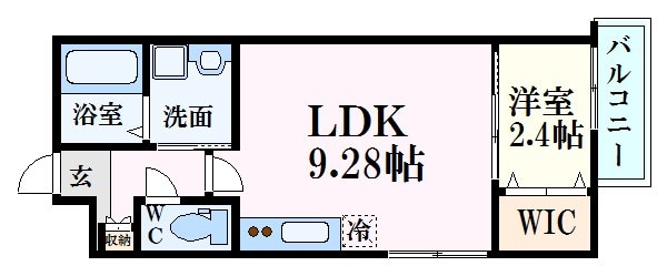 Esperanza江波の物件間取画像