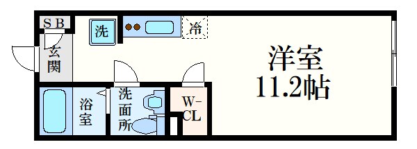 ＣＯＬＬＩＮＡ牛田新町の物件間取画像