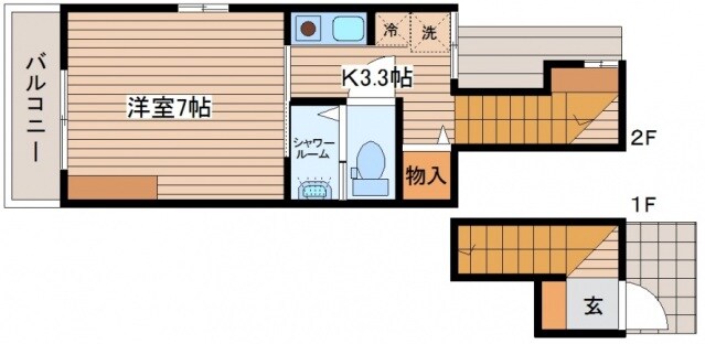 ENISHU 海老園の物件間取画像