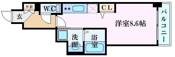 月光呉本通2丁目の物件間取画像