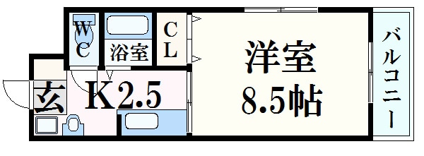 グランヴェル明和の物件間取画像