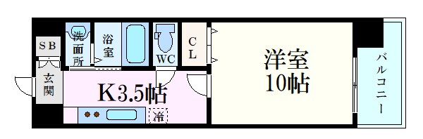 BONDBLD．の物件間取画像