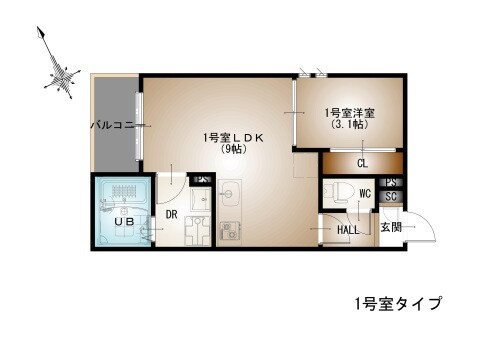 仮）REGALEST 観音町の物件間取画像