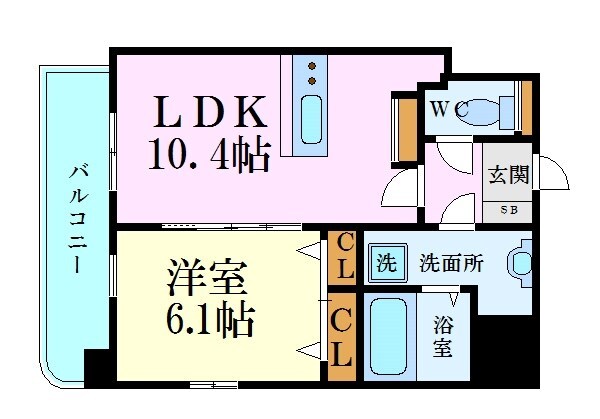 シティタワープレミアムの物件間取画像