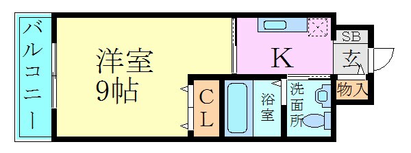 アプレックス出汐の物件間取画像