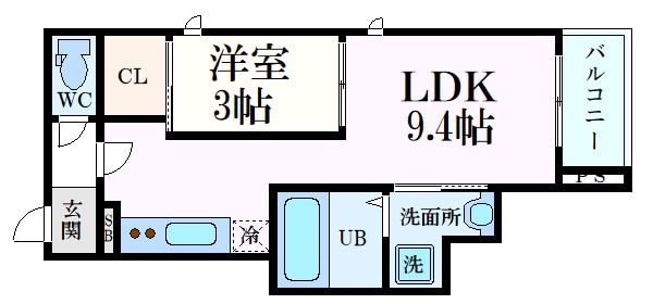 REGALEST 江波東の物件間取画像