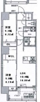 NSP BUILDING HEIWAODORIの物件間取画像