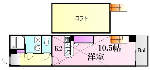 Urban Life H.Fの物件間取画像