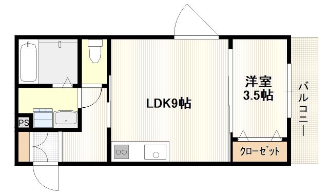 エルバフの物件間取画像