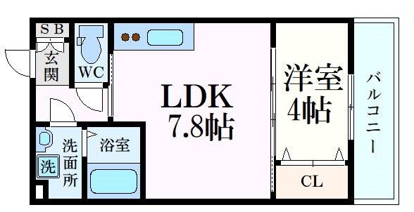 エルバフの物件間取画像