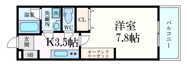 スリラーバークの物件間取画像