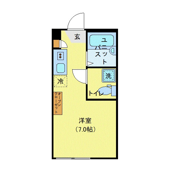 AZEST-RENT上石神井Ⅰの物件間取画像