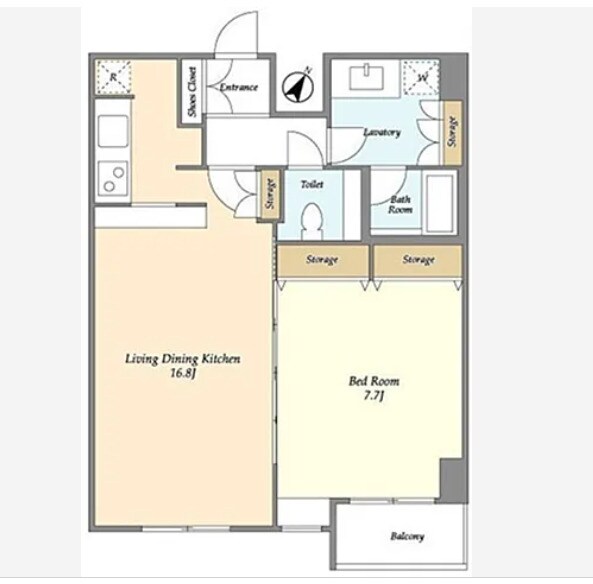 御茶ノ水駅 徒歩4分 9階の物件間取画像