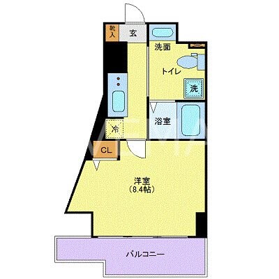 SIDE　ONEの物件間取画像