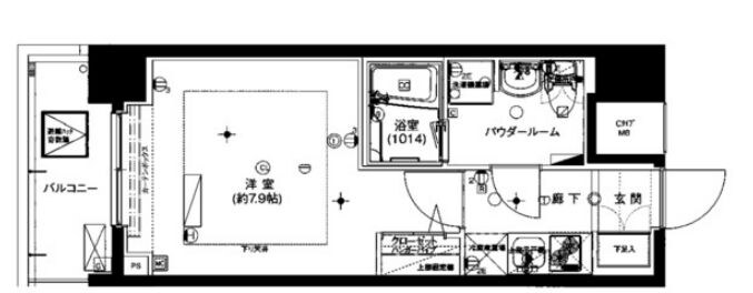 メインステージ亀戸Ⅲの物件間取画像