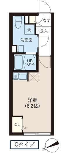 レピュア早稲田レジデンスⅡの物件間取画像