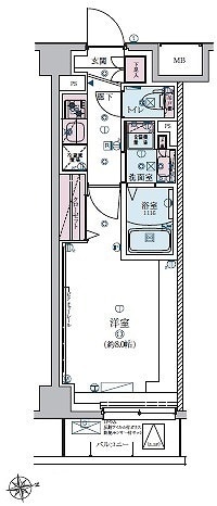 地下鉄成増駅 徒歩9分 1階の物件間取画像