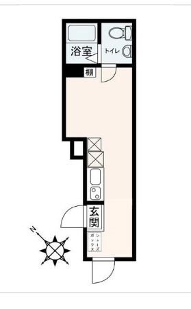 大塚駅 徒歩5分 5階の物件間取画像