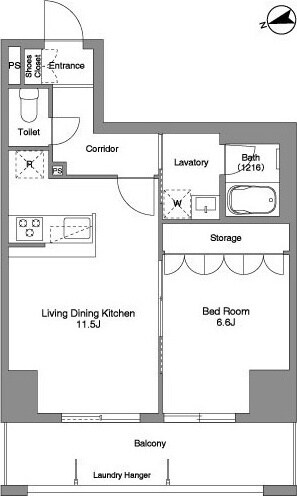 西新宿駅 徒歩5分 2階の物件間取画像