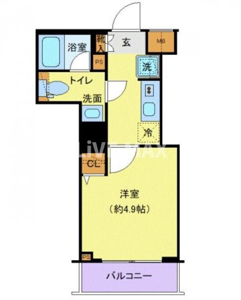 プレール・ドゥーク戸越銀座通りの物件間取画像