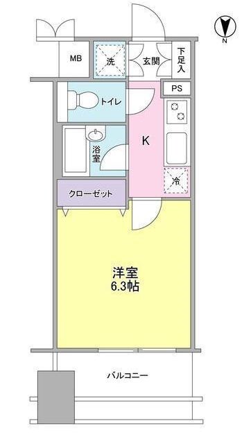 恵比寿駅 徒歩9分 11階の物件間取画像