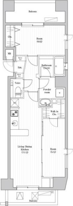 オーパスホームズ大泉学園Ⅰの物件間取画像