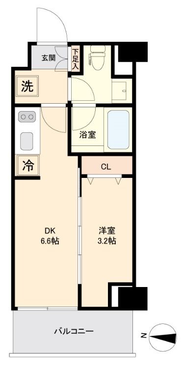 ＫＩ－ＬＩＧＨＴＫＩＮＳＨＩＣＨＯの物件間取画像