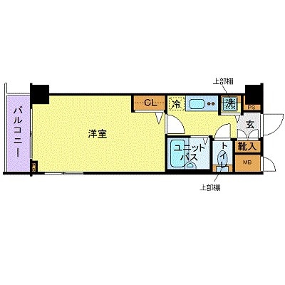 トーシンフェニックス日本橋兜町参番館の物件間取画像