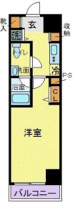 カスタリア蔵前の物件間取画像