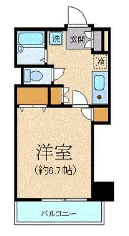 ヴェルト五反田西の物件間取画像