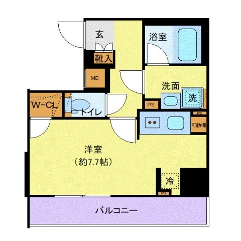 クレヴィスタ練馬桜台Ⅲの物件間取画像