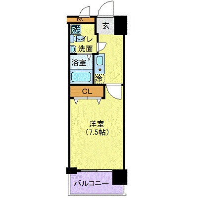 グランシャルム葛西の物件間取画像