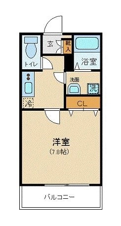 サンセリテ調布の物件間取画像