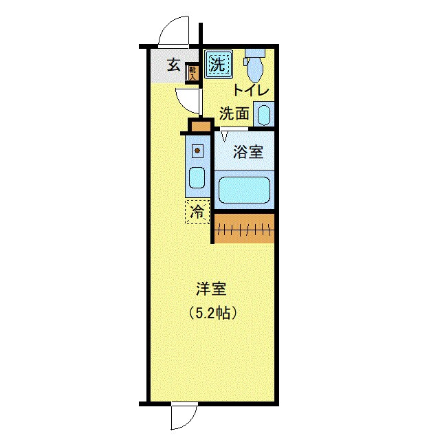 フィオーレ金町Ⅱの物件間取画像